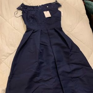 Navy blue Little Mistress dress- formal occasions